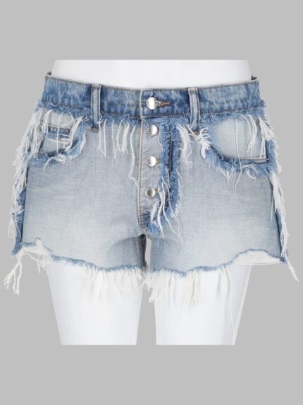 Alexander Wang SHORTS IN DENIM