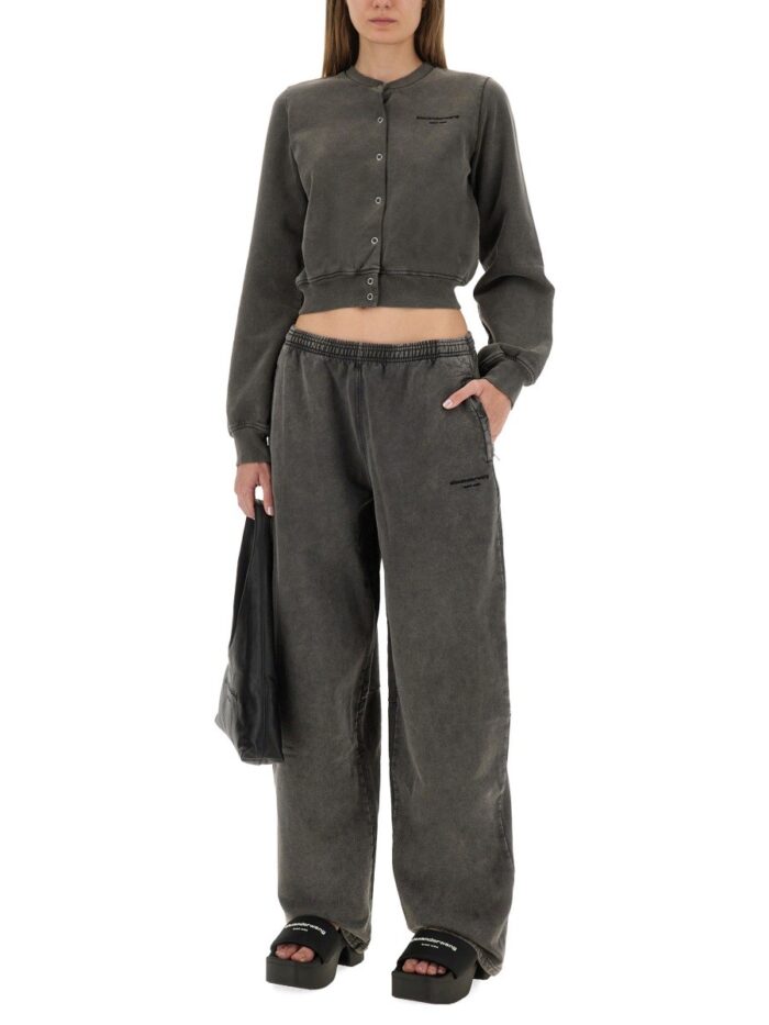 Alexander Wang "SHRUNKEN SNAP" CARDIGAN