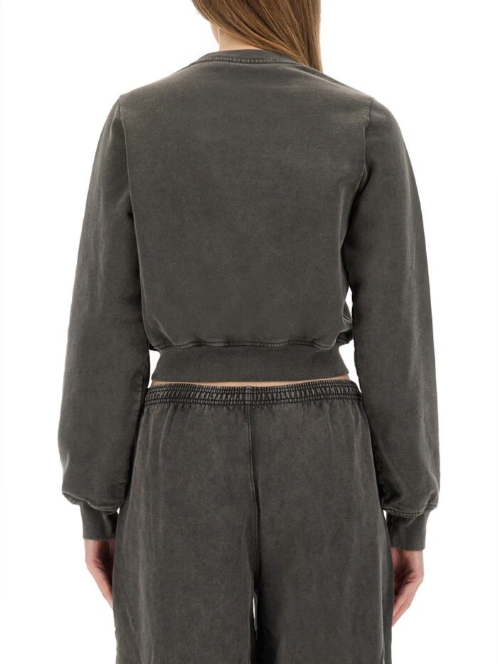 Alexander Wang "SHRUNKEN SNAP" CARDIGAN