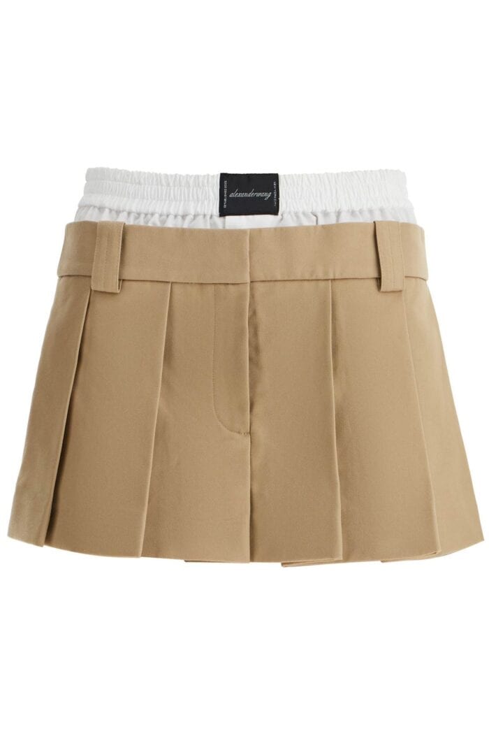 ALEXANDER WANG "skort With Boxer Insert