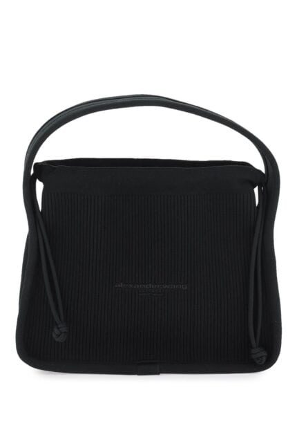 ALEXANDER WANG Small Rib-knit Ryan Handbag