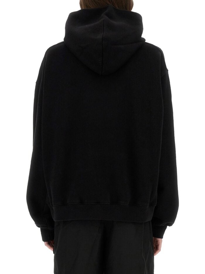 Alexander Wang SWEATSHIRT WITH EMBOSSED LOGO