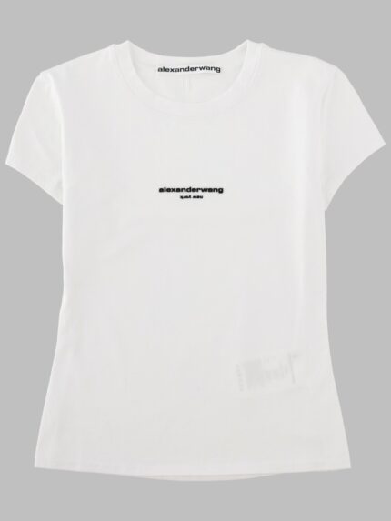Alexander Wang T-SHIRT SLIM FIT CON LOGO