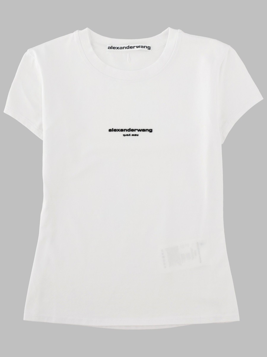 Alexander Wang T-SHIRT SLIM FIT CON LOGO
