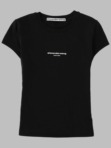 Alexander Wang T-SHIRT SLIM FIT CON LOGO