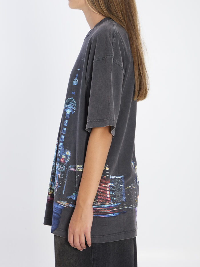 Alexander Wang T-shirt with rhinestones