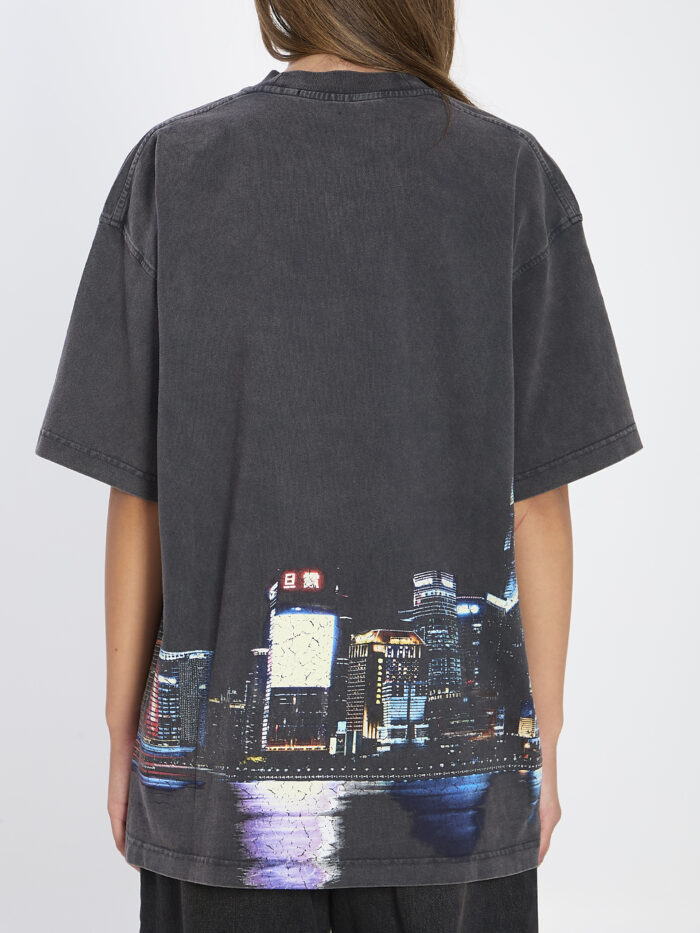 Alexander Wang T-shirt with rhinestones