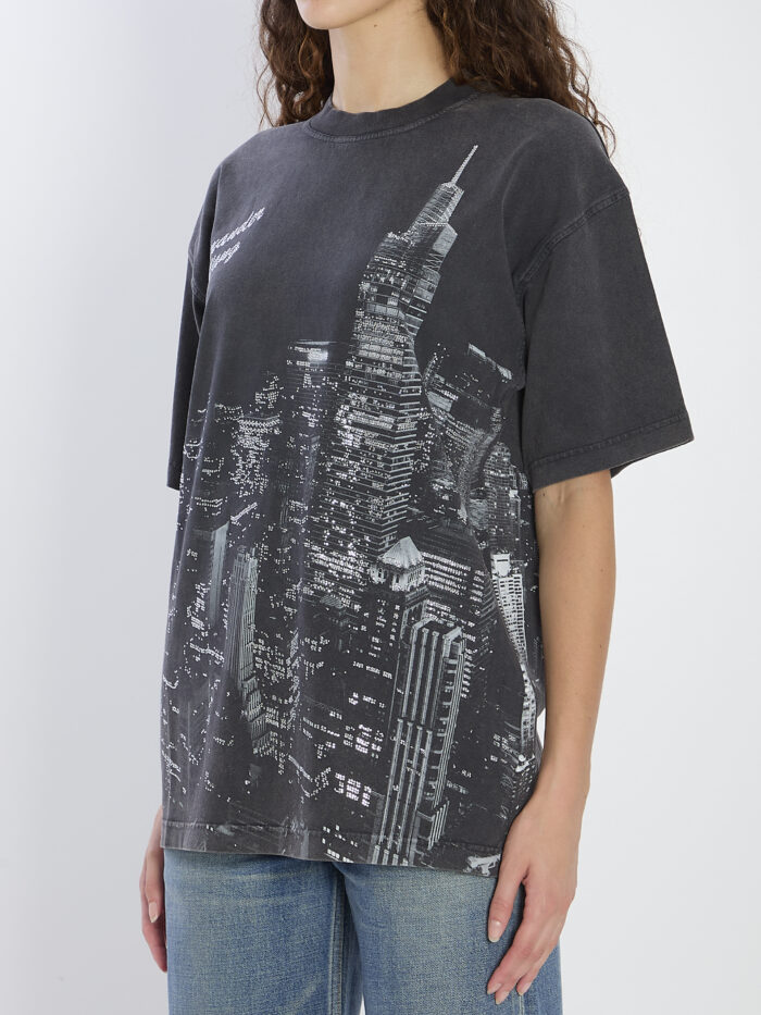 Alexander Wang T-shirt with rhinestones