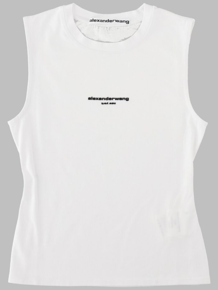 alexander wang tank top in cotone stretch Alexander Wang TANK TOP IN COTONE STRETCH