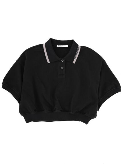 ALEXANDERWANG.T COTTON POLO.