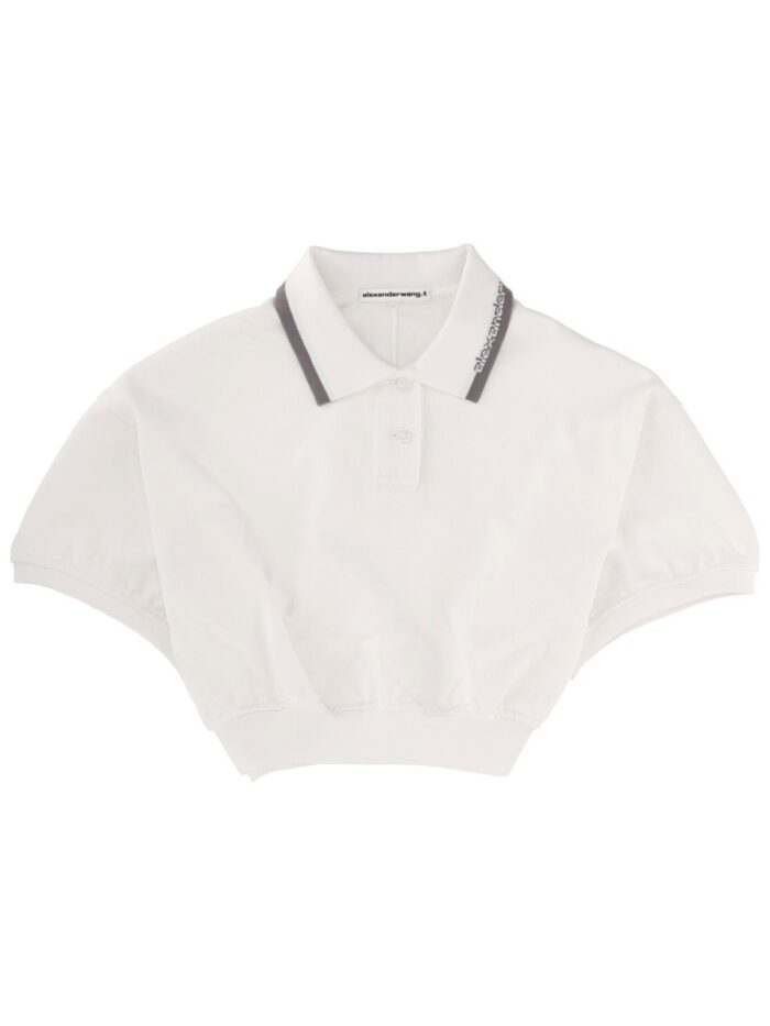 ALEXANDERWANG.T COTTON POLO.
