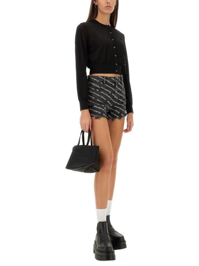 ALEXANDERWANG.T CROPPED CARDIGAN