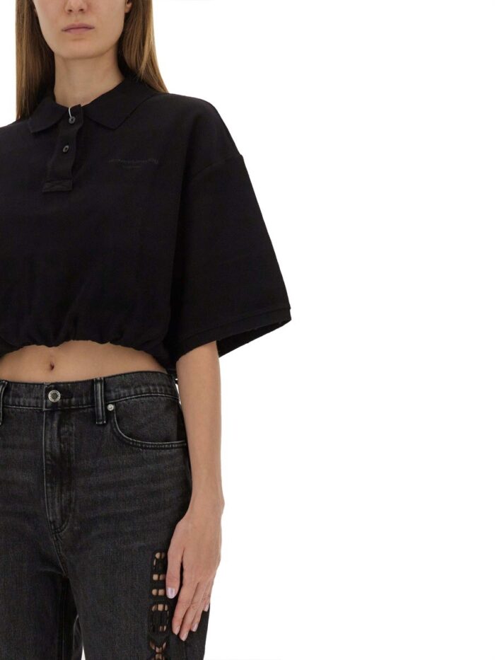 ALEXANDERWANG.T DECONSTRUCTED POLO