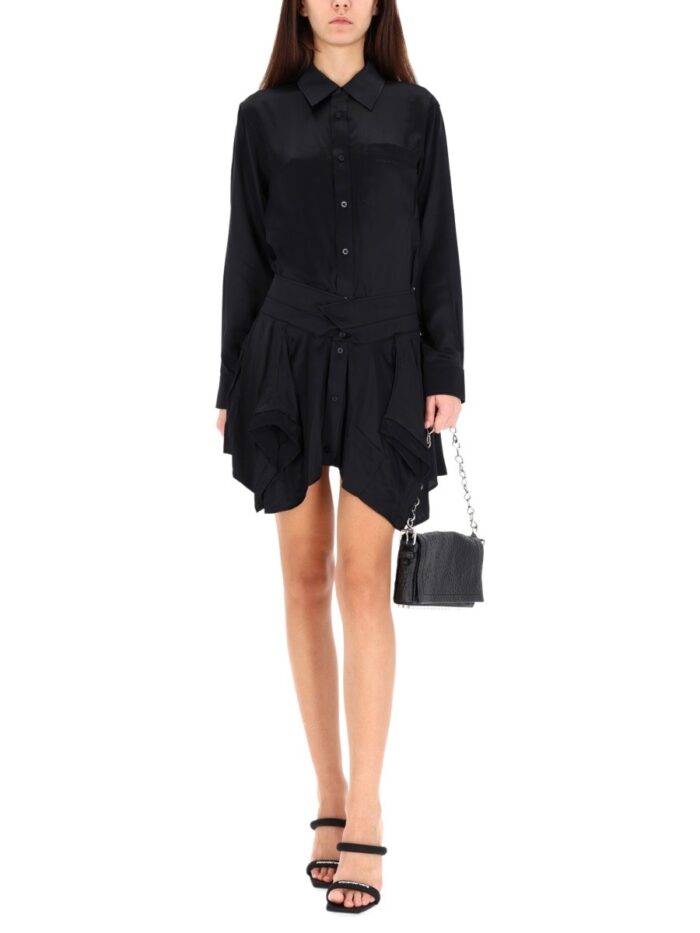 ALEXANDERWANG.T DOUBLE "CHEMISIER" DRESS