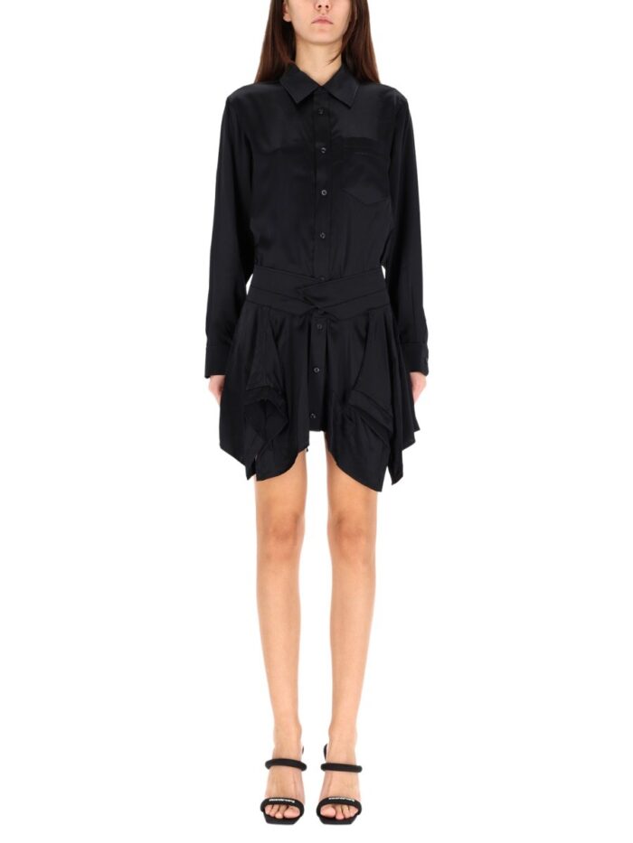 ALEXANDERWANG.T DOUBLE "CHEMISIER" DRESS