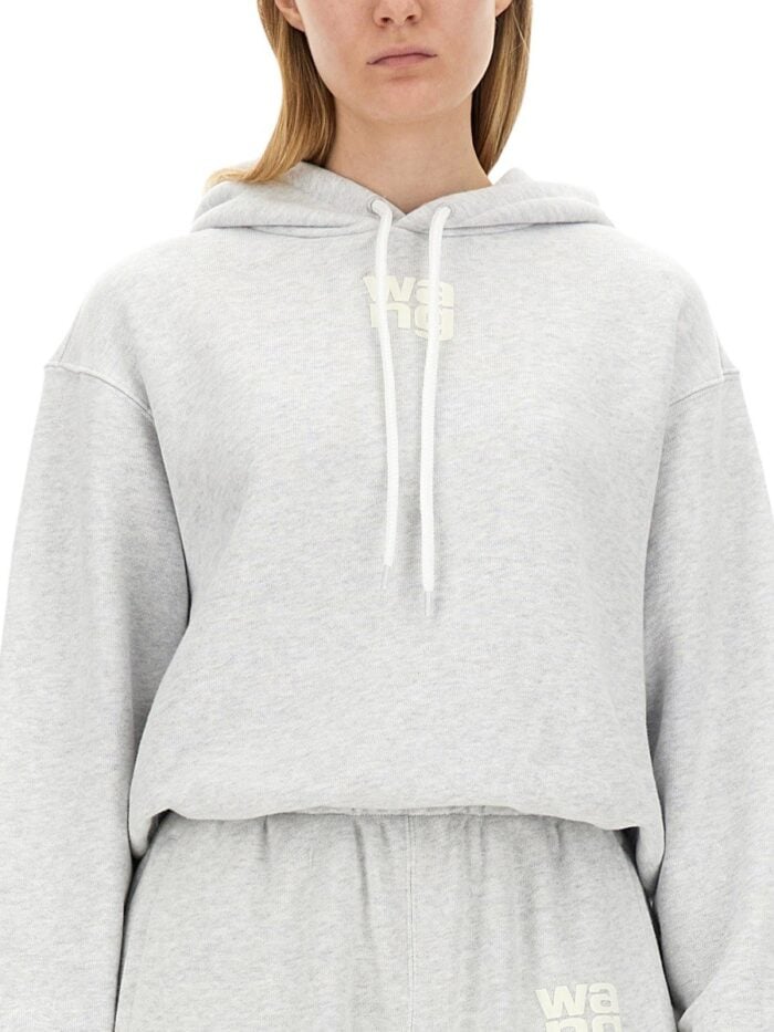 ALEXANDERWANG.T FELPA CON LOGO