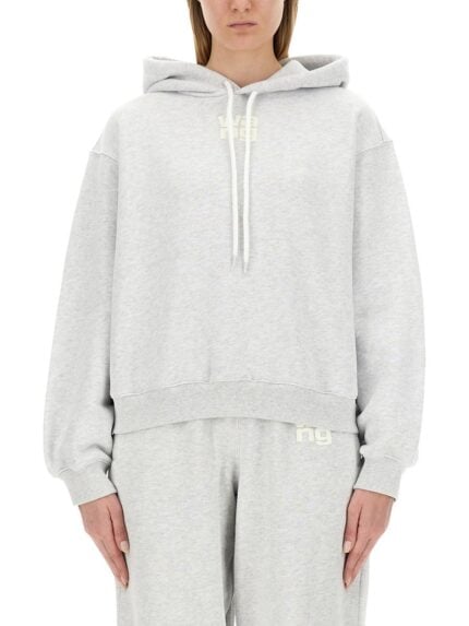 ALEXANDERWANG.T FELPA CON LOGO