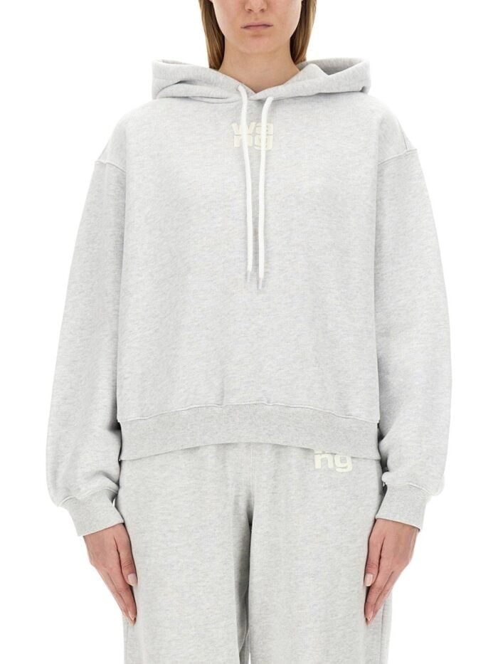 ALEXANDERWANG.T FELPA CON LOGO