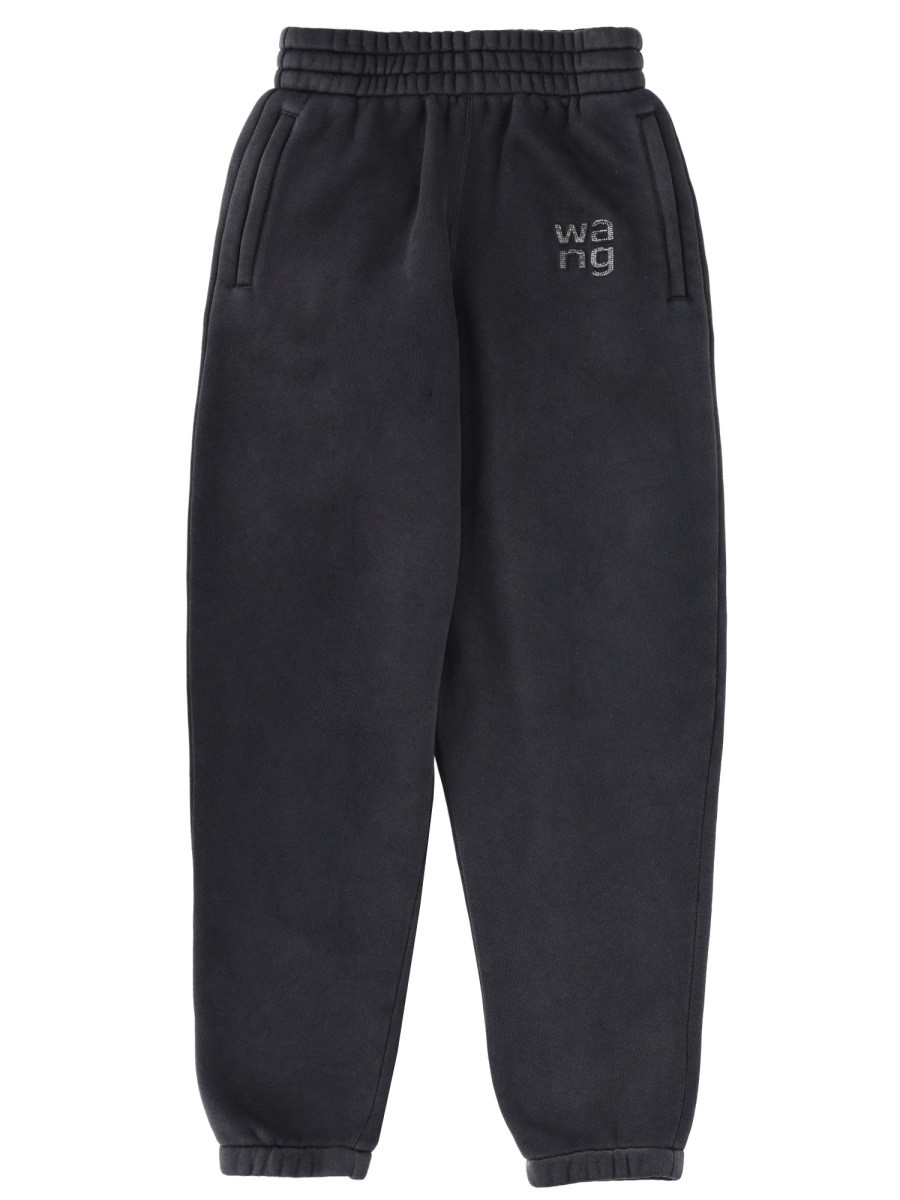 ALEXANDERWANG.T JOGGER PANTS WITH LOGO