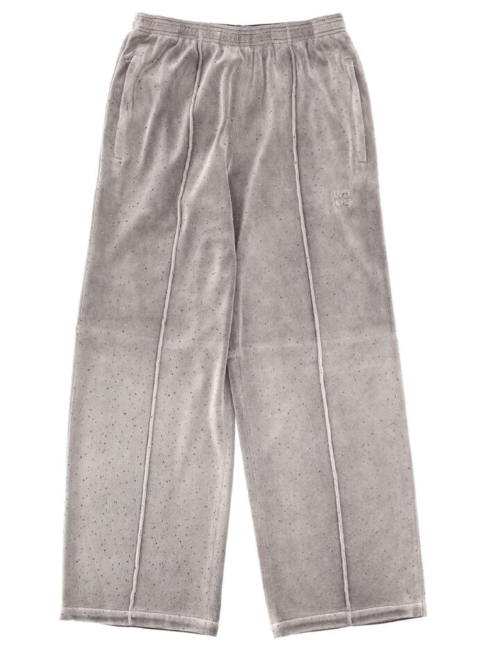alexanderwang.t jogger pants with logo ALEXANDERWANG.T JOGGER PANTS WITH LOGO