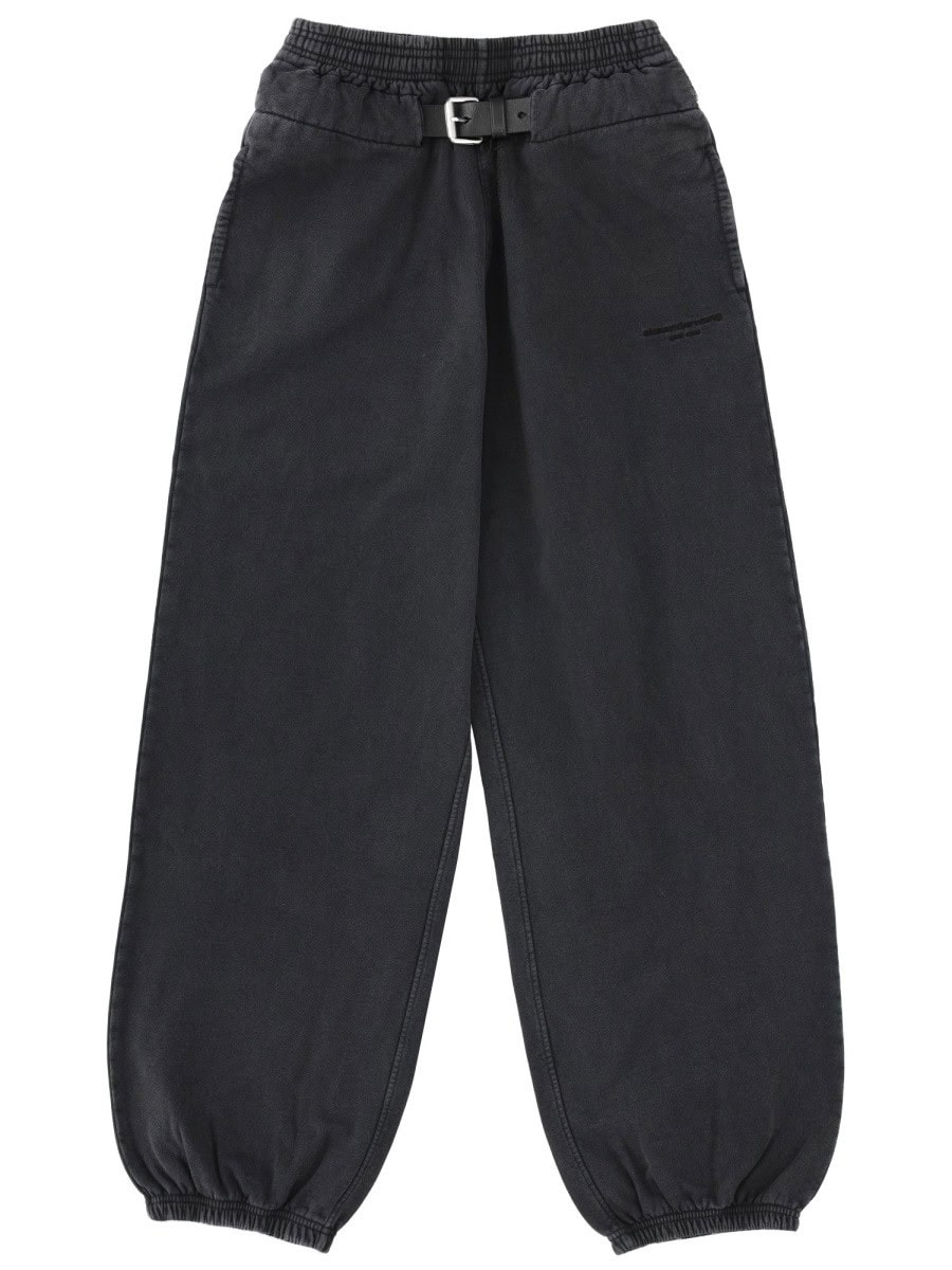 ALEXANDERWANG.T JOGGER PANTS WITH STITCHING