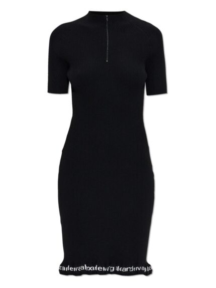 ALEXANDERWANG.T MIDI DRESS WITH LOGO