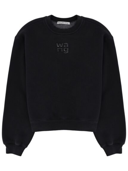 ALEXANDERWANG.T SWEATSHIRT WITH LOGO