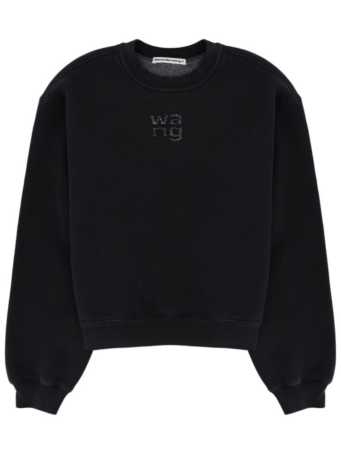 ALEXANDERWANG.T SWEATSHIRT WITH LOGO