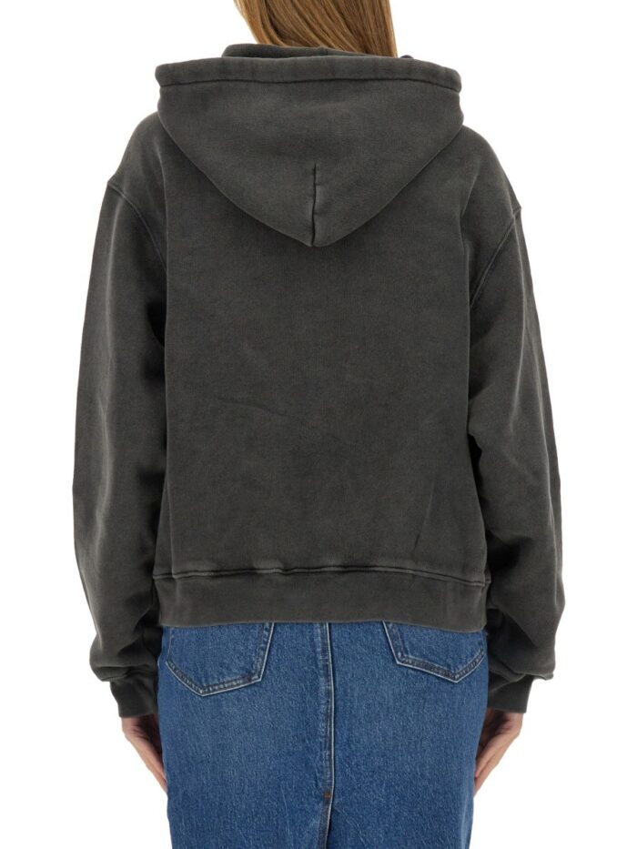 ALEXANDERWANG.T SWEATSHIRT WITH LOGO