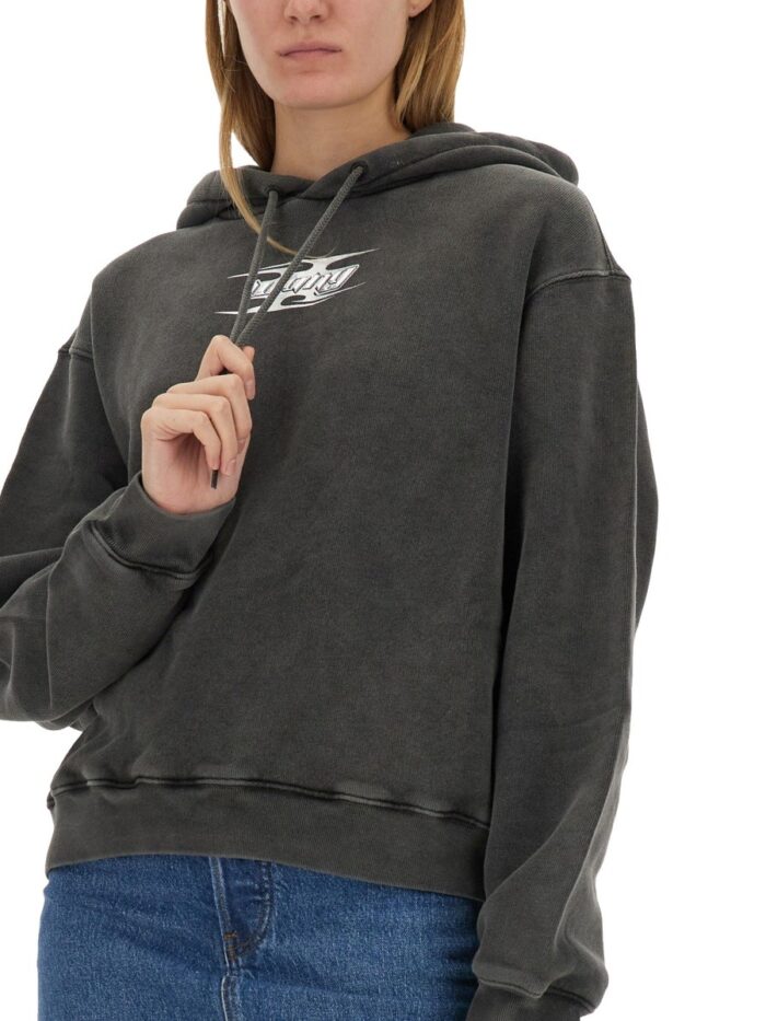 ALEXANDERWANG.T SWEATSHIRT WITH LOGO