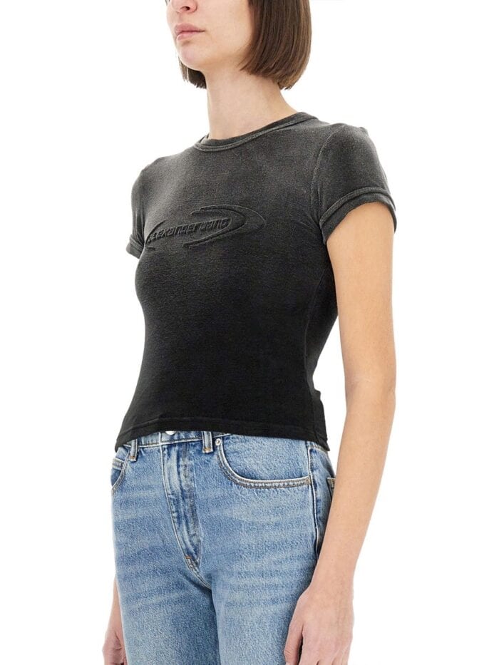 ALEXANDERWANG.T T-SHIRT WITH LOGO