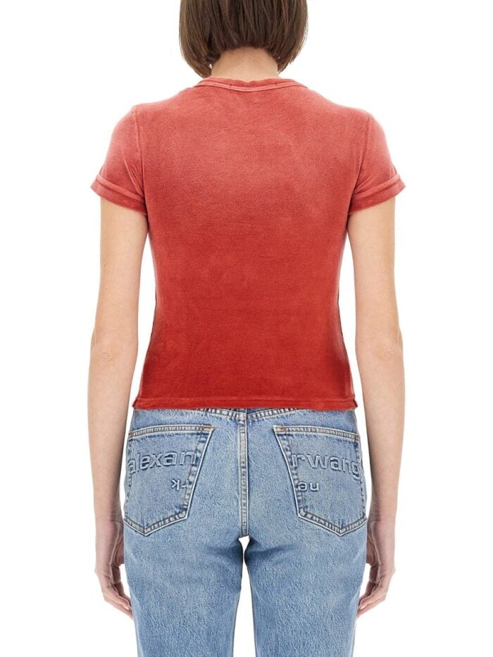 ALEXANDERWANG.T T-SHIRT WITH LOGO