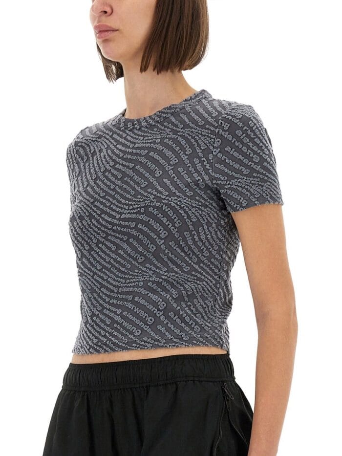 ALEXANDERWANG.T T-SHIRT WITH LOGO