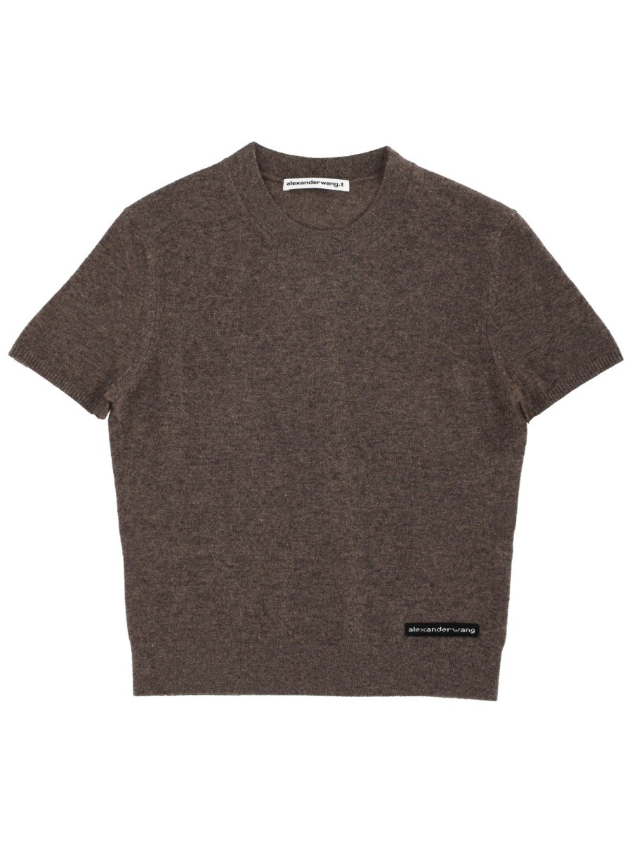 ALEXANDERWANG.T T-SHIRT WITH LOGO