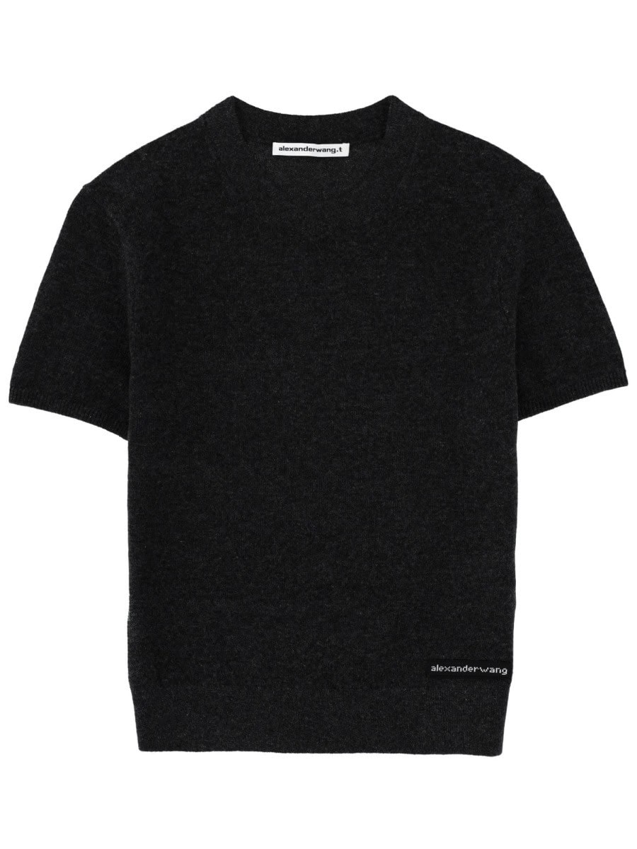 ALEXANDERWANG.T T-SHIRT WITH LOGO