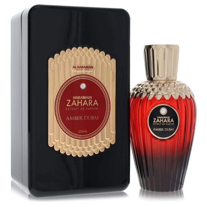 al haramain zahara amber dubai by al haramain extrait de parfum spray 3.33 oz Al Haramain Zahara Amber Dubai By Al Haramain - Extrait De Parfum Spray 3.33 Oz - Image 1