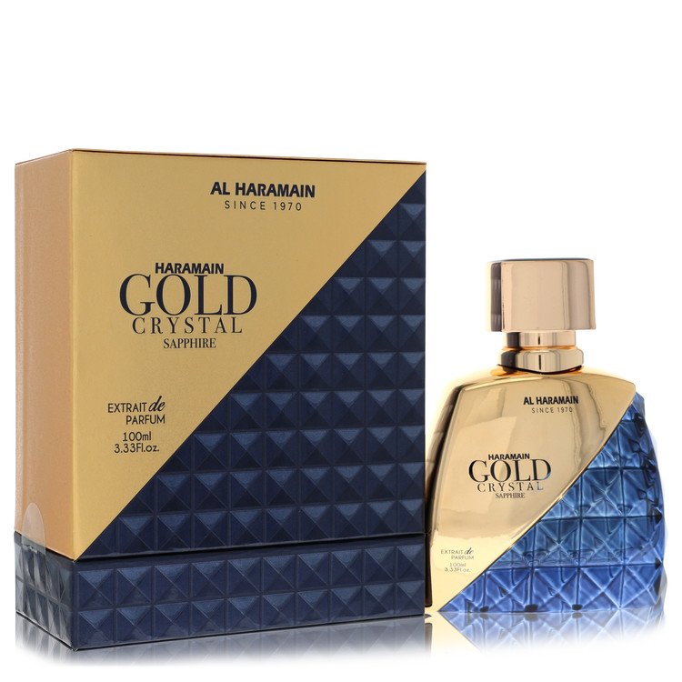 Al Haramain Gold Crystal Sapphire By Al Haramain - Extrait De Parfum Spray 3.33 Oz