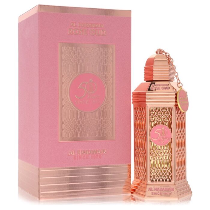 Al Haramain Rose Oud By Al Haramain - Eau De Parfum Spray 3.4 Oz - Image 1