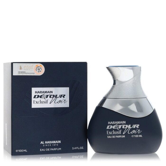 Al Haramain Detour Noir Exclusif By Al Haramain - Eau De Parfum Spray (Unisex) 3.4 Oz - Image 1