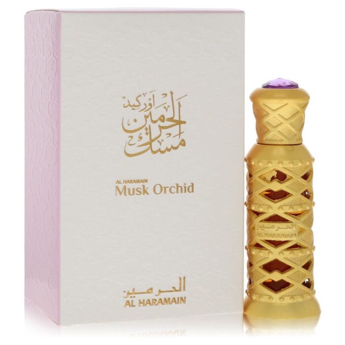 Al Haramain Musk Orchid By Al Haramain - Concentrated Perfume Oil 0.41 Oz - Image 1