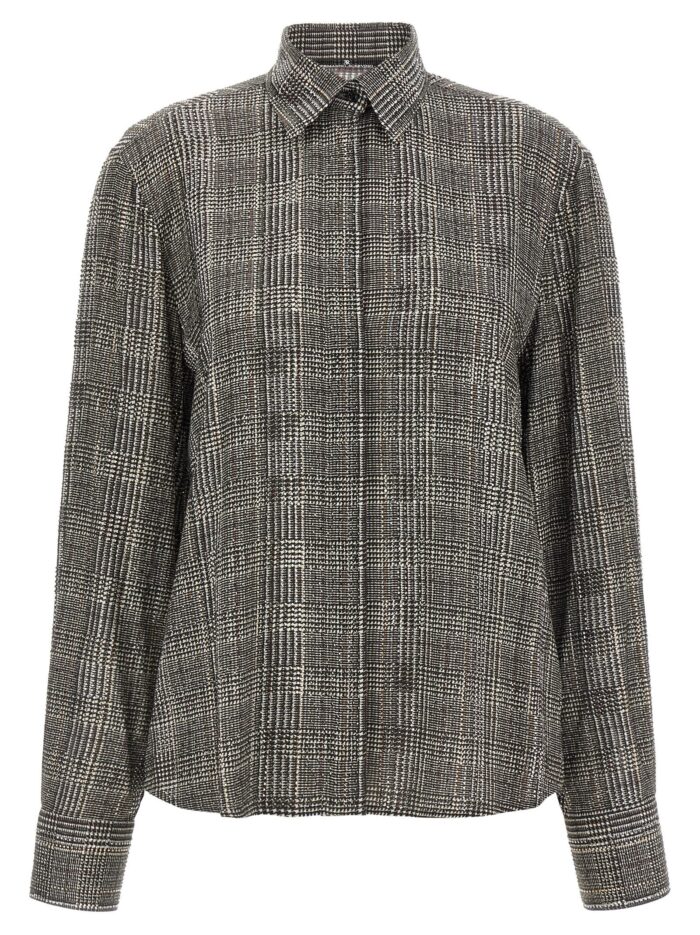 ermanno scervino all over rhinestone shirt ERMANNO SCERVINO All-over Rhinestone Shirt
