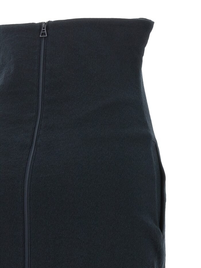 ISSEY MIYAKE 'Allow' Long Skirt With Zip