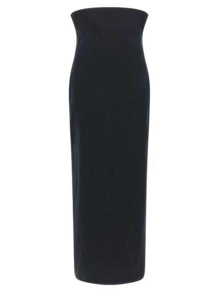 ISSEY MIYAKE 'Allow' Long Skirt With Zip