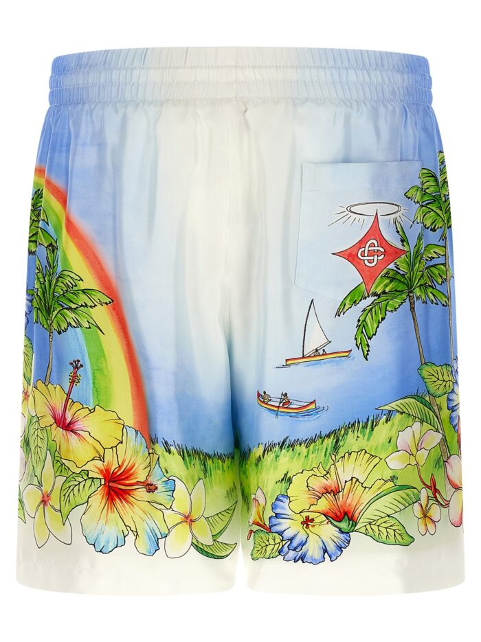 CASABLANCA 'Aloha' Bermuda Shorts