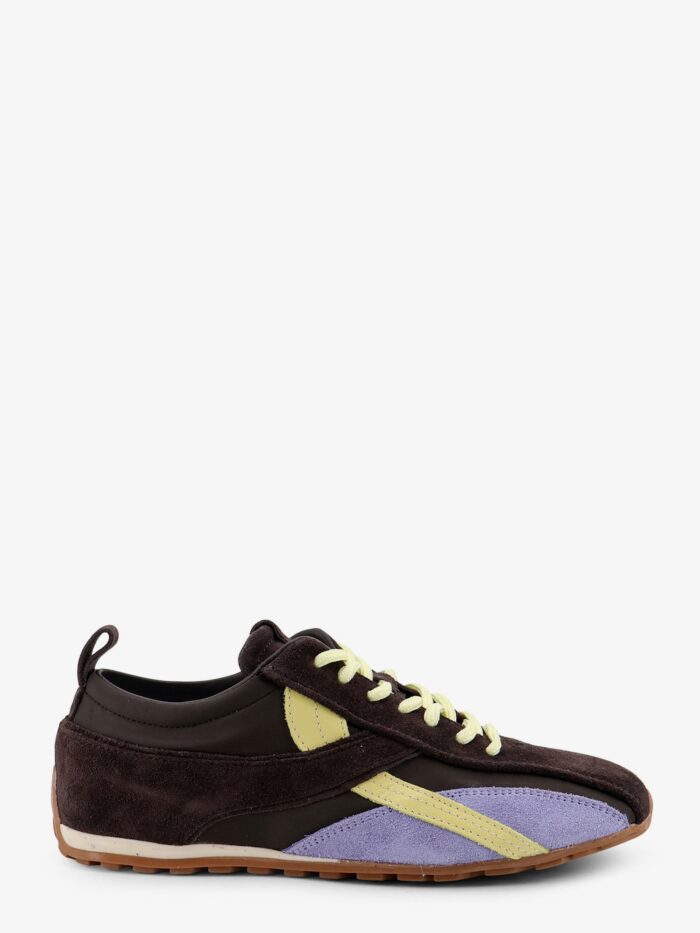 ALOHAS Leather And Suede Sneakers