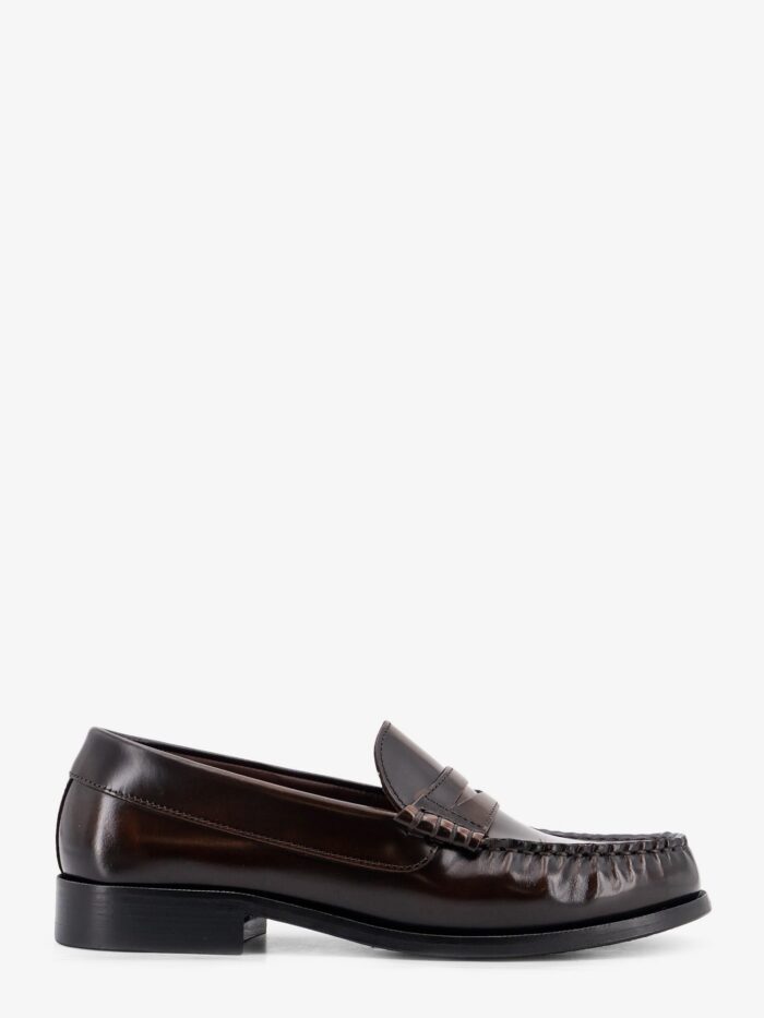 ALOHAS Leather Rivet Loafers