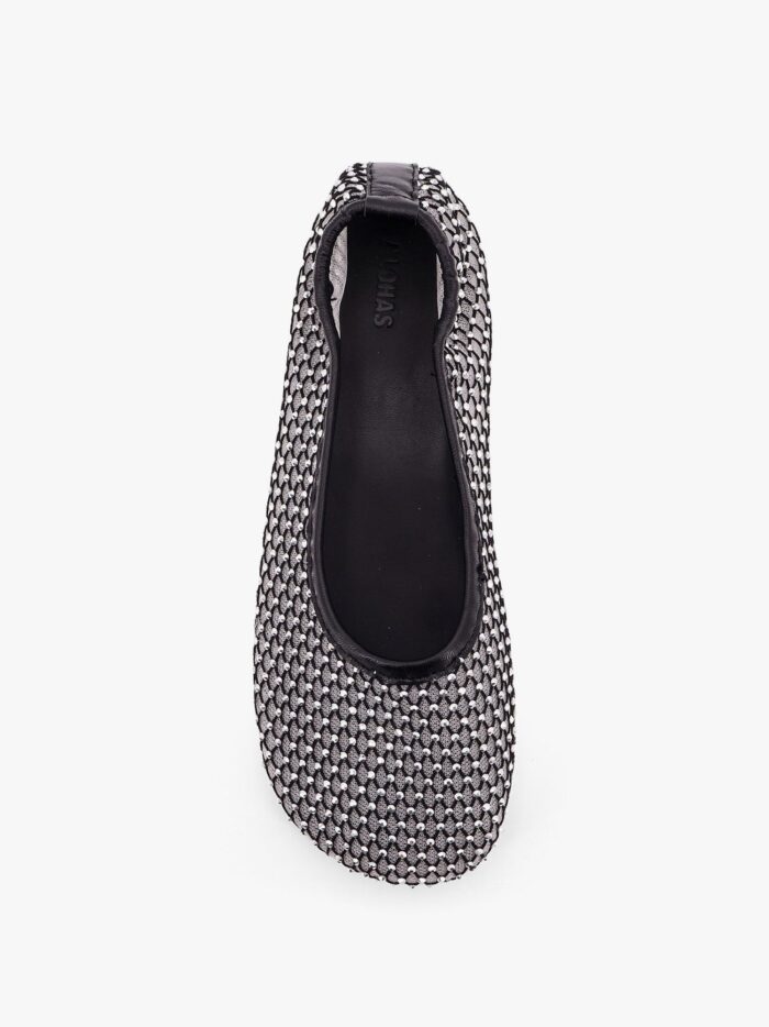 ALOHAS Lorain Mesh Ballerinas With Rhinestones Inserts