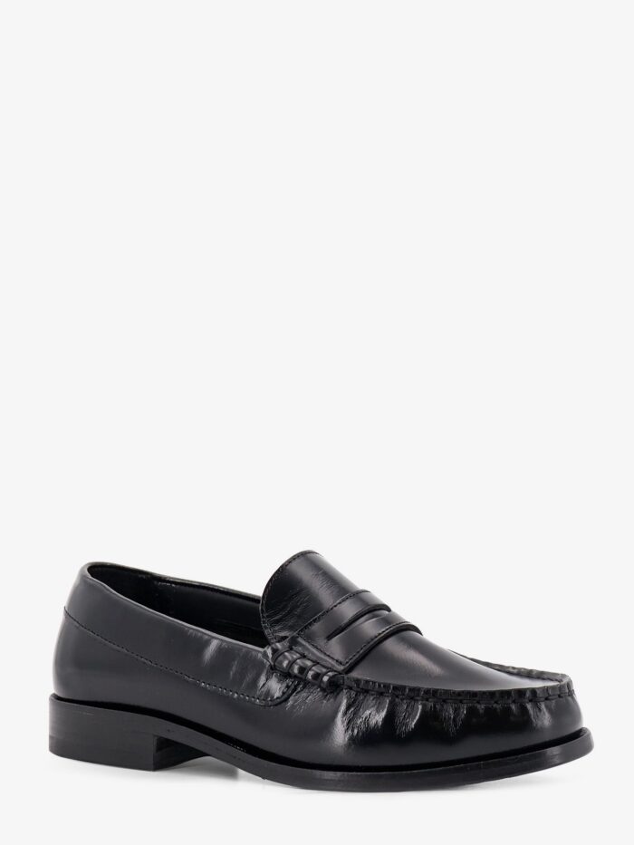 ALOHAS Rivet Leather Loafers