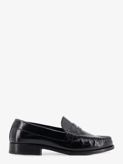 ALOHAS Rivet Leather Loafers