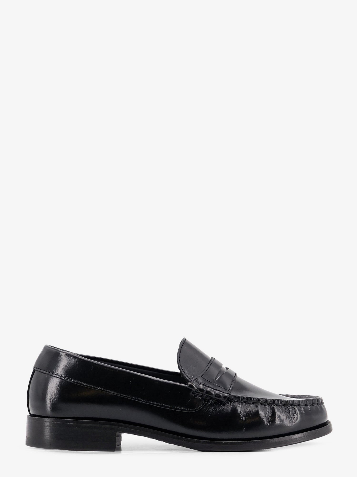 ALOHAS Rivet Leather Loafers
